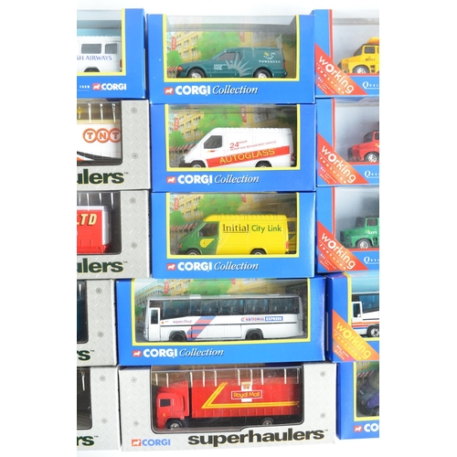 327 - Collection of Corgi Collection and Superhaulers diecast model vehicles, all models mint in at least ... 