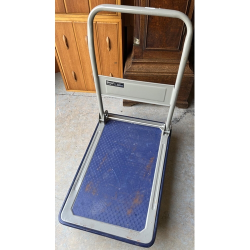 605 - Ferm FB-150 platform trolley, 150kg capacity, H80cm