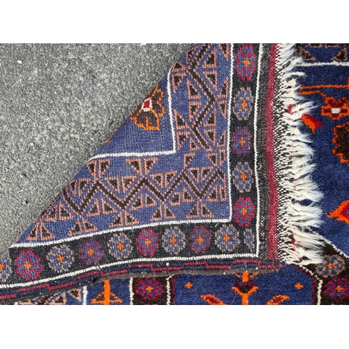 1130 - Small multi coloured Afghan prayer rug, 150cm x 80cm