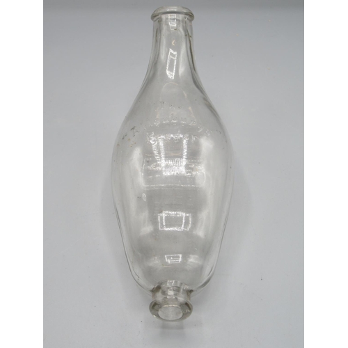 241 - Two antique glass feeding bottles, including the 'Allenbury's' feeder (2)