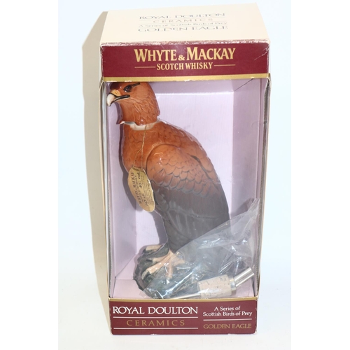 1196 - Royal Doulton Whyte & Mackay Golden Eagle decanter, sealed, with box