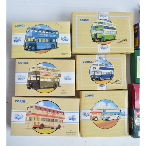 1109 - Collection of diecast bus and commercial vehicle models to include 1/50 scale limited editions from ... 