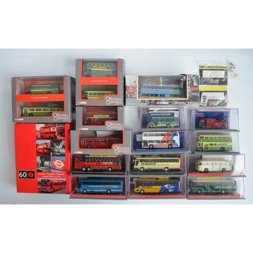 1110 - Collection of 1/76 scale diecast bus models and model sets (including limited editions) to include 1... 