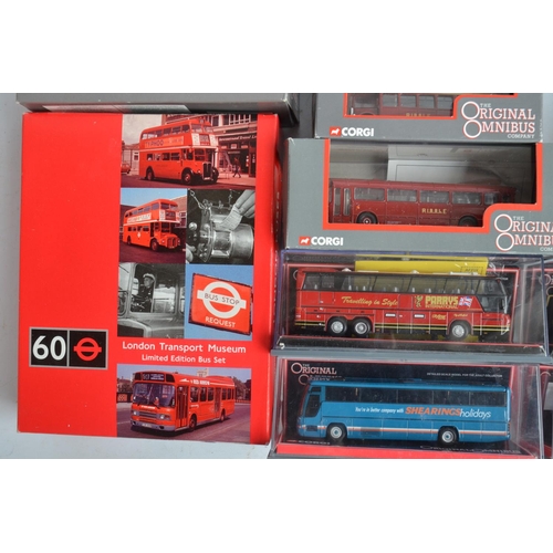 1110 - Collection of 1/76 scale diecast bus models and model sets (including limited editions) to include 1... 