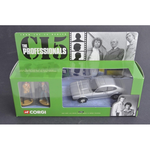 330 - Three boxed film and television themed diecast model vehicle sets from Corgi to include 00101 The Av... 