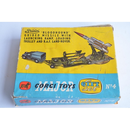 331 - Vintage Corgi Major Toys Gift Set No4 Bristol Bloodhound missile with launching ramp, loading trolle... 