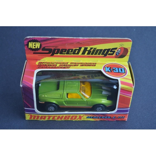 335 - Vintage Matchbox Speed Kings diecast K-30 Mercedes C111 and Lamborghini Miurra. Both models in super... 