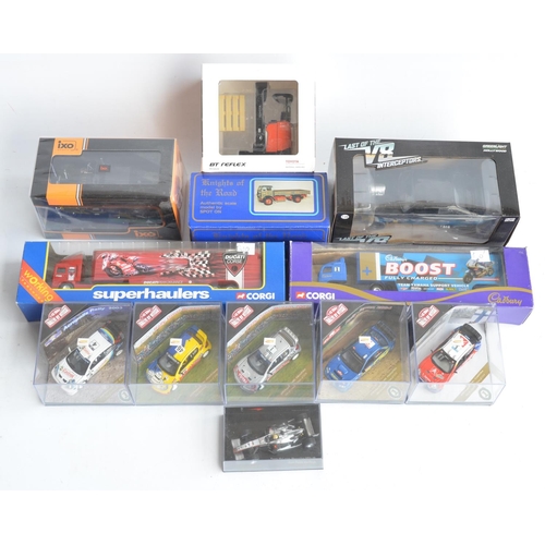 342 - Collection of diecast model vehicles to include 5x 1/43 scale limited edition Rally cars by Vitesse ... 