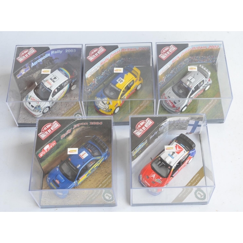 342 - Collection of diecast model vehicles to include 5x 1/43 scale limited edition Rally cars by Vitesse ... 