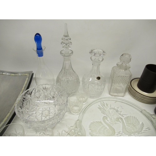 1050 - Vanessa Feltz collection - Collection of glassware incl, Dugan cosmos variant marigold carnival glas... 