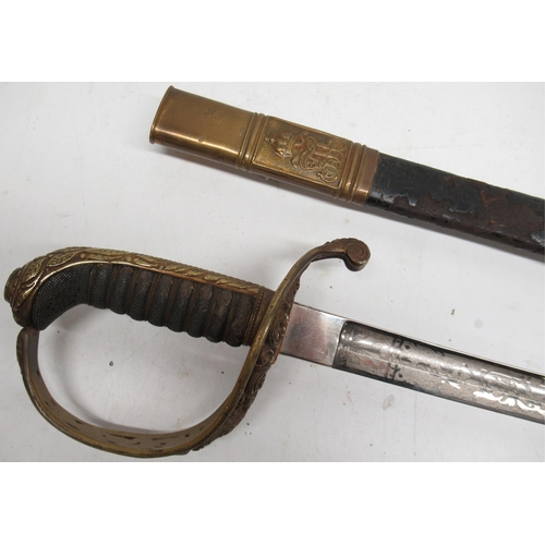 680 - WWI period Austrian officers sword, 29