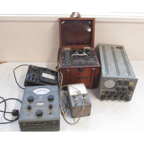 598 - Collection of  Radio equipment (A/F and untested) to inc. Multimeter Electronic Type CT 38, G & C Tr... 