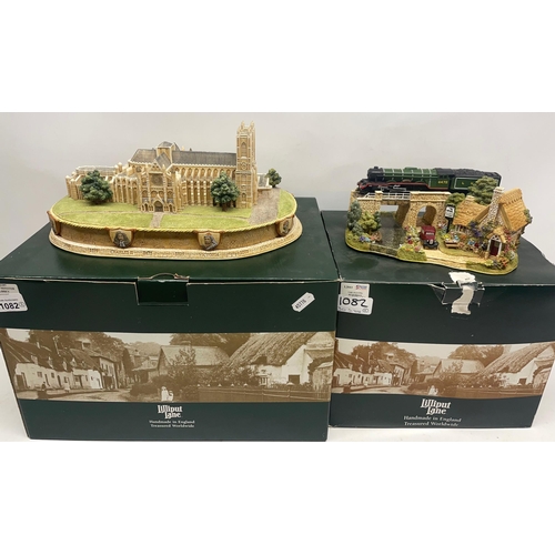 1082 - Lilliput Lane Westminster Abbey L2285, and The Flying Scotsman L2661 (2)