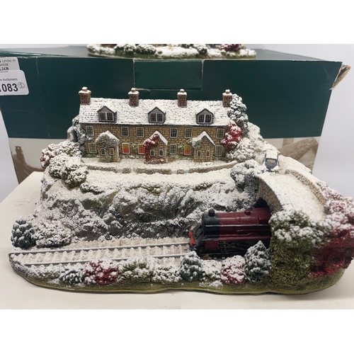 1083 - Lilliput Lane, Country Living in Winter L2438, and Christmas is Coming L3714 (2)