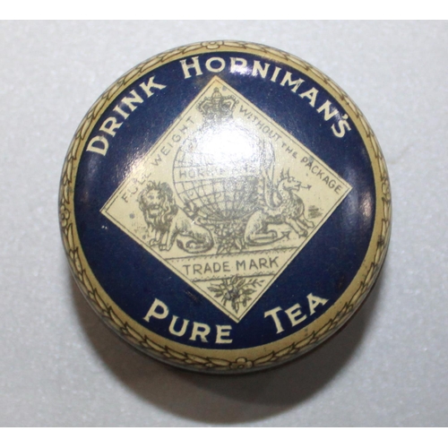 331 - Two Thorntons Toffee tins containing a a large quantity of vintage tins of various household uses. V... 