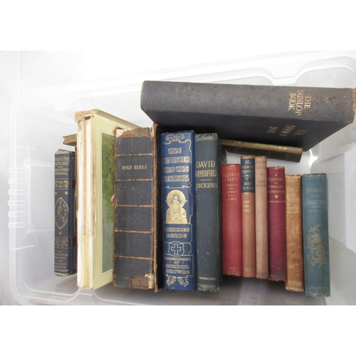 1250 - Assorted collection of 20th century and some 19th century books, in various states in 3 boxes