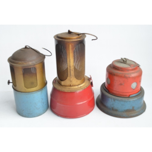 275 - Nine vintage paraffin heaters to include a Resnmo United Radilamp, Stermat, Parasene etc.