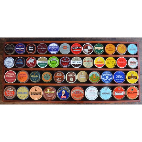 335 - Collection of vintage metal tobacco tins to include Savory's Baby's Bottom, Tam O'Shanter, Player's ... 