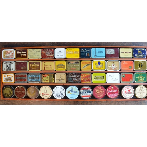 338 - Collection of vintage metal tobacco tins to include Rattray's Old Gowrie, Dunhill Early Morning Pipe... 