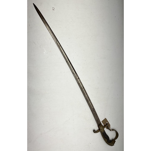 683 - Imperial German artillery officers sword, 32