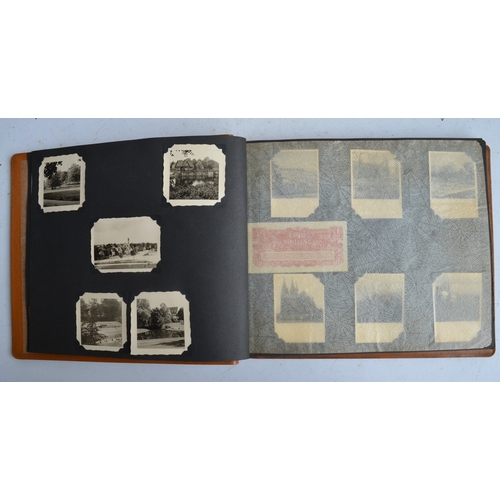 696 - WWII interest - soldier's West African photograph album dated 1943, containing approx. 50 topical ph... 