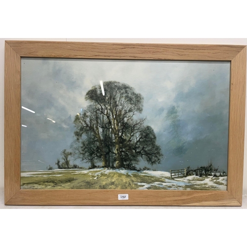 788 - After David Shepherd CBE, FRSA, FGRA (1931 -2017); 'Melting Snow' colour print, signed in pencil 49c... 