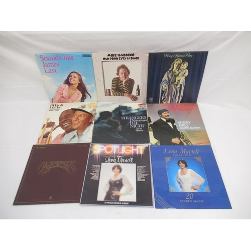 797 - Large assorted collection of LPs to inc. Queen, Cliff Richard, Dire Straits, Meatloaf, Lulu, Bee Gee... 