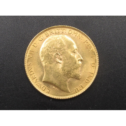 1065 - Edward VII 1909 Half-Sovereign