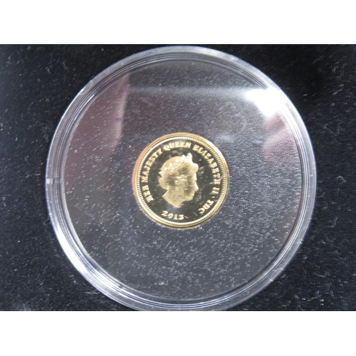 1084 - Jubilee Mint - 2013 The Duke and Duchess of Cambridge The HRSH Prince George of Cambridge Solid Gold... 