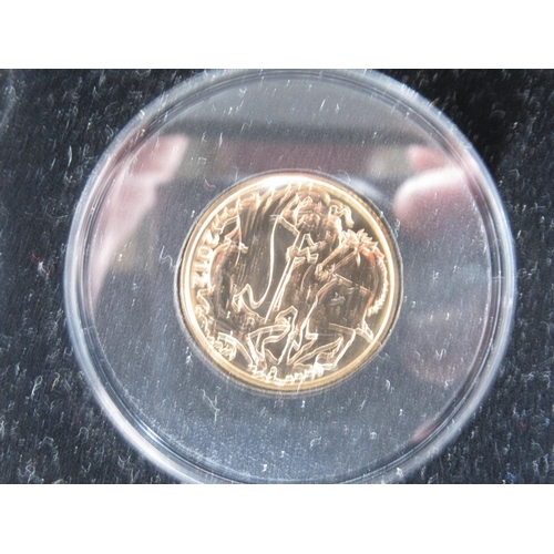 1054 - Jubilee Mint - The St. George & the Dragon Solid 22ct Gold Sovereign Collection, ltd.ed.  Presentati... 