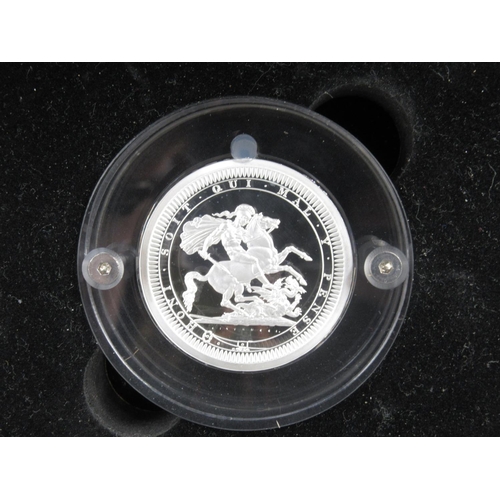 1082 - The Royal Mint - 2024 St. George and the Dragon UK 2oz Silver Proof Coin, No.2233/2950, in original ... 