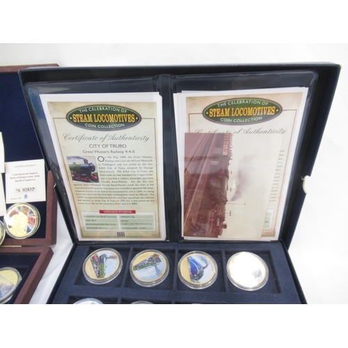 1078 - Westminster 'The Celebration of Steam Locomotives Coin Collection' etc. (see website for full descri... 