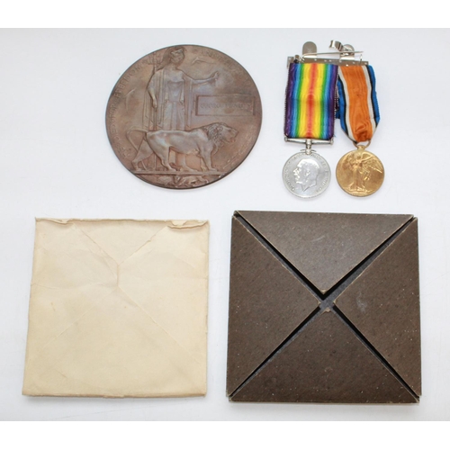 1200 - WI Victory Medal, 1914- 1918 War Medal To 140367 Gnr G. Warley Royal Artillery. Memorial Plaque sent... 