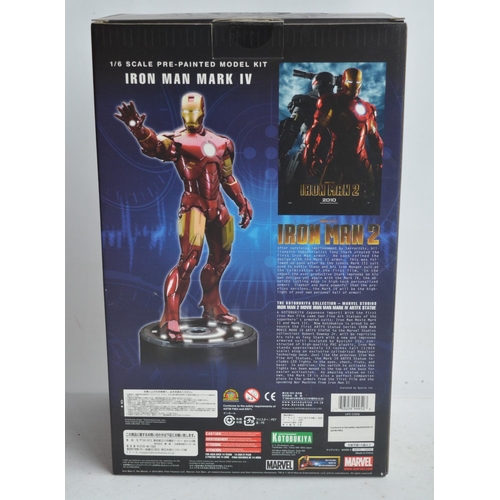 17 - Kotobukiya ARTFX Collectible Toys 1/6 scale pre-painted Marvel Studios Iron Man 2 (Iron Man Mark IV)... 