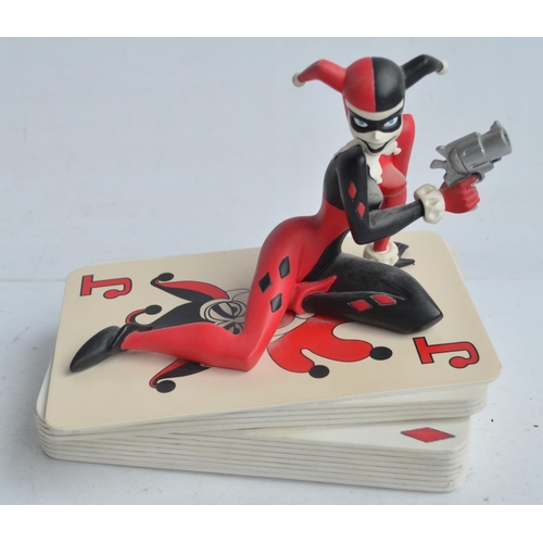 21 - DC Direct Harley Quinn cold cast porcelain statue designed by Bruce Timm, limited edition 181/6000 w... 