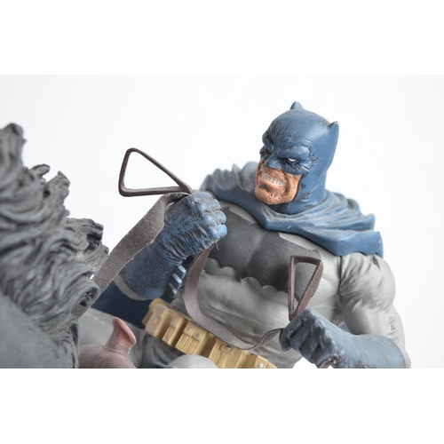 3 - DC Collectibles Batman The Dark Knight Returns 'A Call To Arms' cold cast porcelain statue diorama (... 