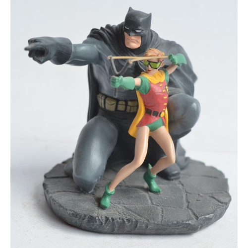 7 - Three cold cast porcelain Batman The Dark Knight Returns miniature statues to include DC Collectible... 