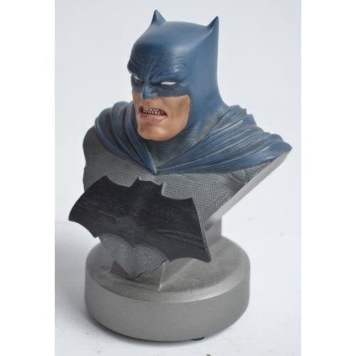 7 - Three cold cast porcelain Batman The Dark Knight Returns miniature statues to include DC Collectible... 