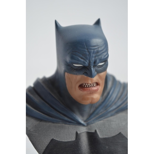 7 - Three cold cast porcelain Batman The Dark Knight Returns miniature statues to include DC Collectible... 