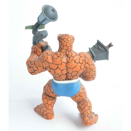 32 - Three limited edition Fantastic Four themed statues to include Attakus Collection 'The Thing' (475/9... 