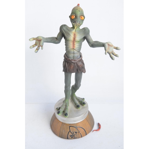 34 - Extremely rare resin Muckle Mannequins Abe Sammelfigur Oddworld Inhabitants, overall height approx 1... 