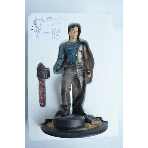 36 - Spencer Gifts Army Of Darkness Ash figurine, numbered series 737/30000, overall height approx 12.25