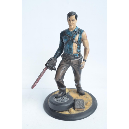 36 - Spencer Gifts Army Of Darkness Ash figurine, numbered series 737/30000, overall height approx 12.25