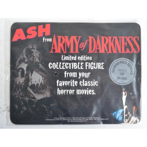 36 - Spencer Gifts Army Of Darkness Ash figurine, numbered series 737/30000, overall height approx 12.25