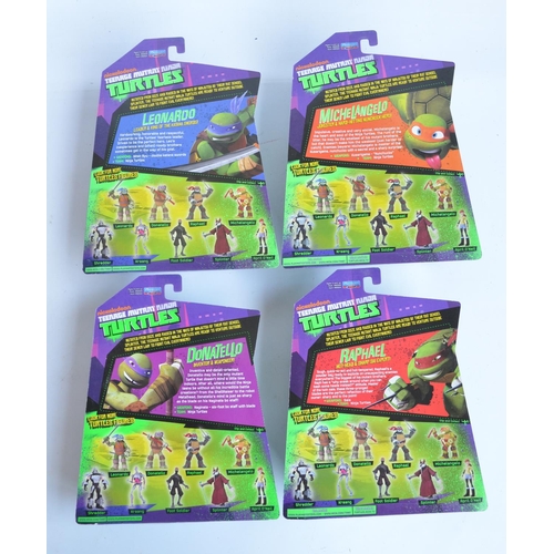 48 - Eight Teenage Mutant Ninja Turtles action figure sets from Playmates Nickelodeon to include Donatell... 