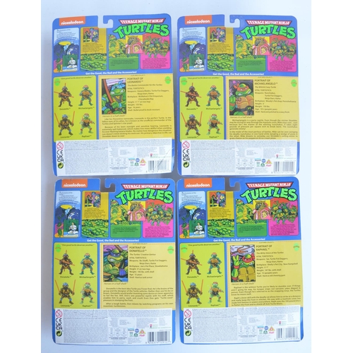 48 - Eight Teenage Mutant Ninja Turtles action figure sets from Playmates Nickelodeon to include Donatell... 