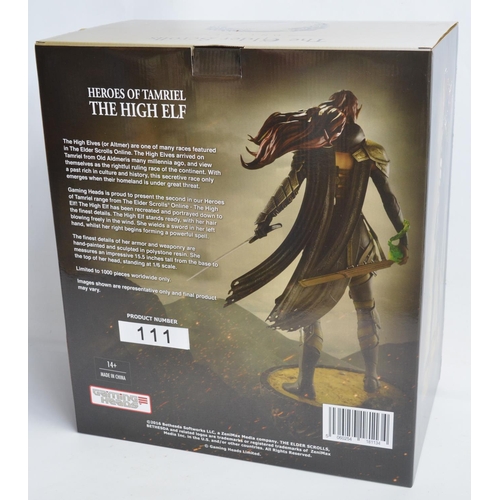 53 - Gaming Heads Bethesda 1/6th scale Heroes Of Tamriel 'The High Elf' figurine on base, 15.5