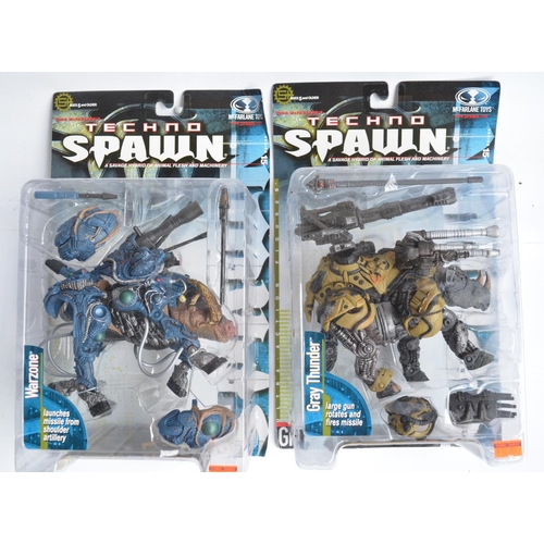 56 - Ten factory sealed/unopened Spawn action figure sets from McFarlane Toys with 5x Techno Spawn sets i... 