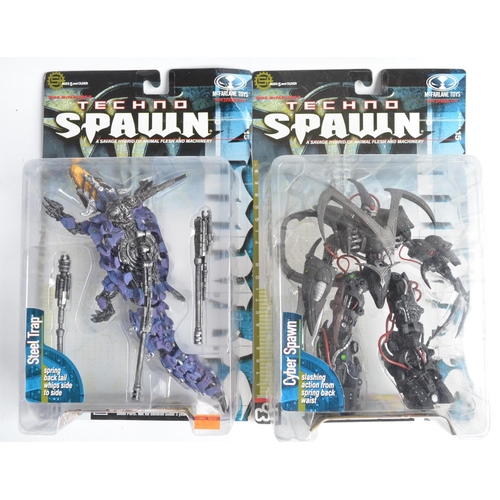 56 - Ten factory sealed/unopened Spawn action figure sets from McFarlane Toys with 5x Techno Spawn sets i... 