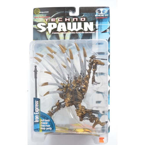 56 - Ten factory sealed/unopened Spawn action figure sets from McFarlane Toys with 5x Techno Spawn sets i... 